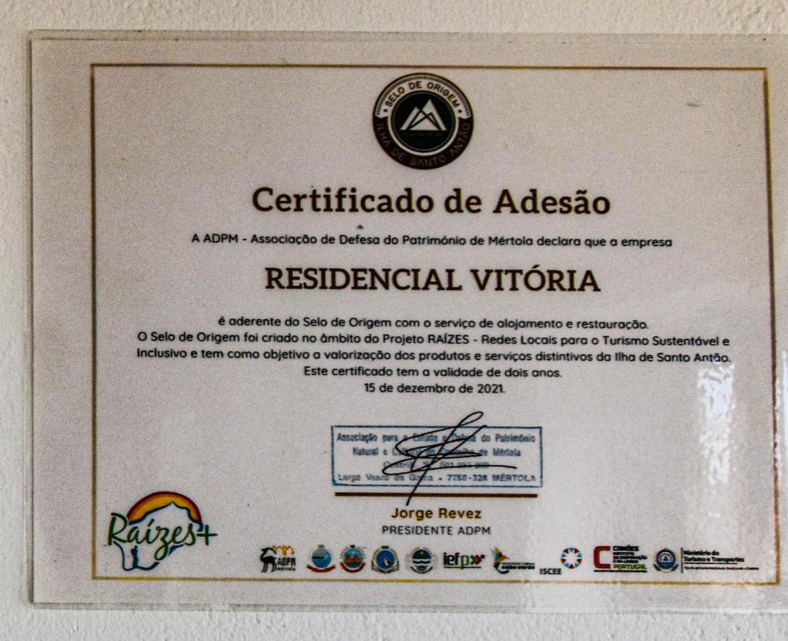 Hotel Residencial Vitoria Ponta Do Sol Exteriér fotografie